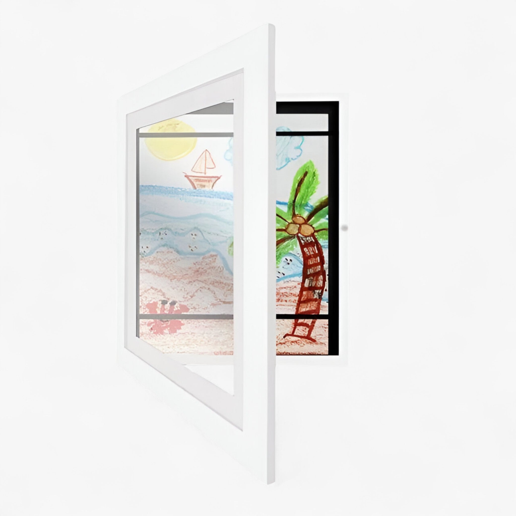 Cornice per Arte dei Bambini | Conserva tutte le opere d'arte dei tuoi figli! - Bianco - art frame DIY kids kids art - Concept Palermo