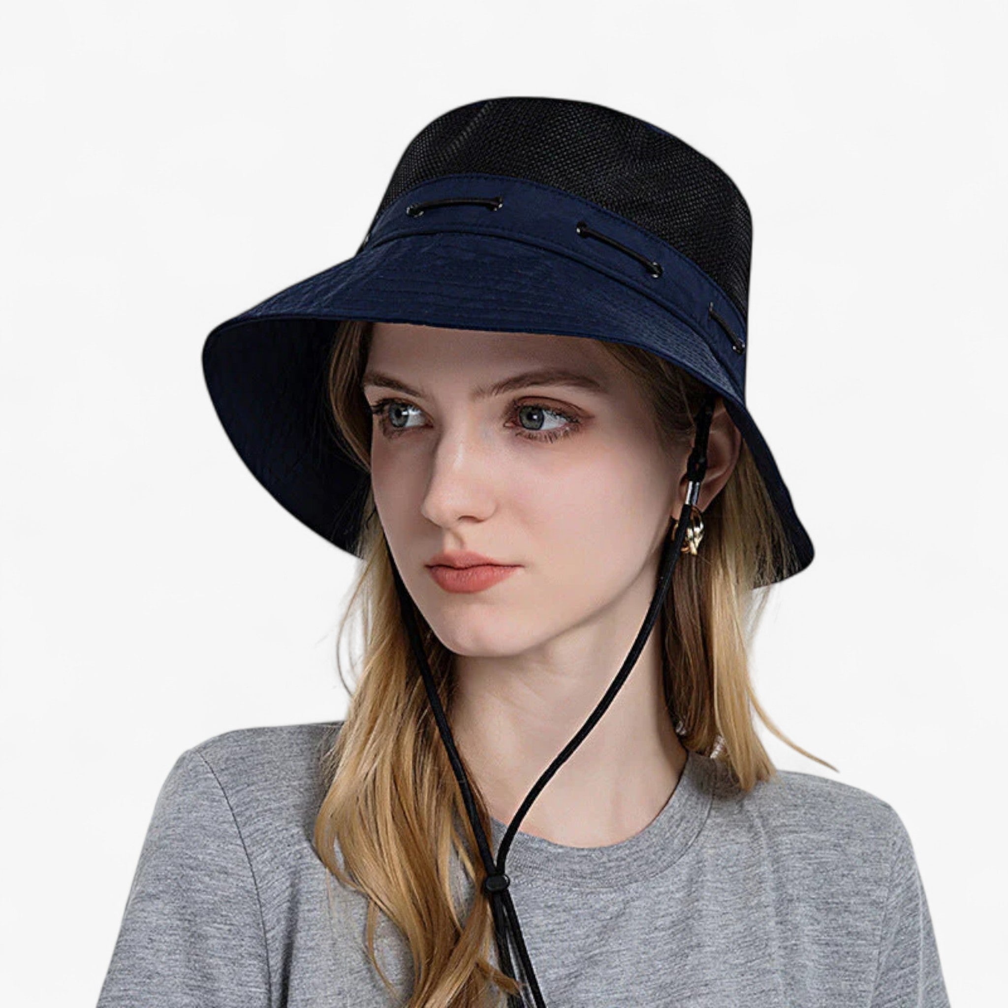 Veala | Cappello da sole traspirante - Blu Marino - bucket hats hats - Concept Palermo
