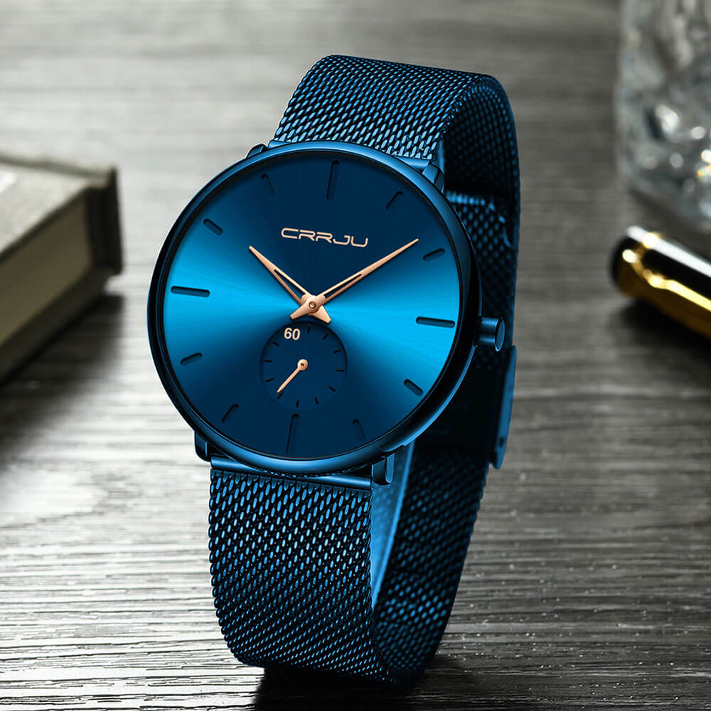 Orologio di lusso al quarzo - Rosa blu - all Horloges new_for_google_may Stationery - Concept Palermo