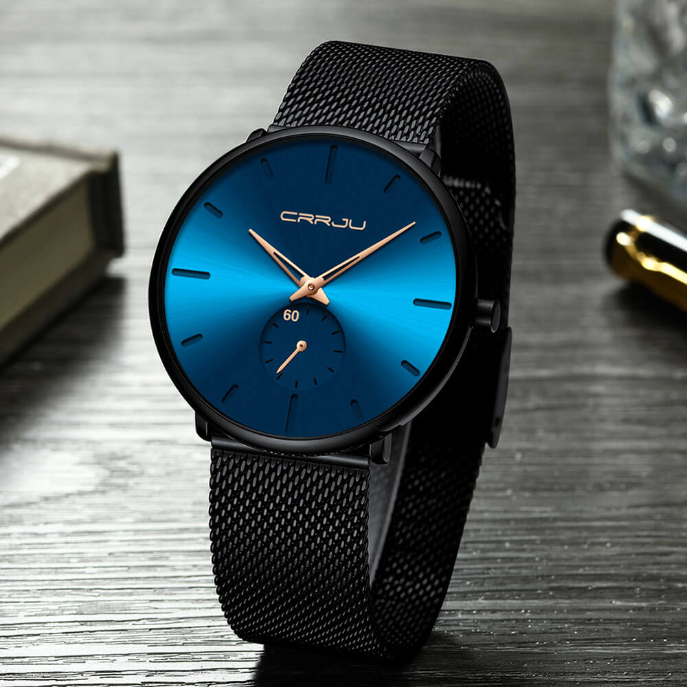 Orologio di lusso al quarzo - Rosa blu nera - all Horloges new_for_google_may Stationery - Concept Palermo