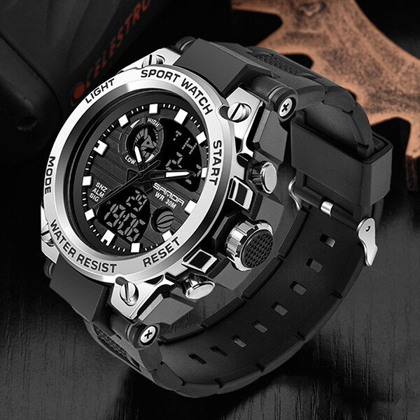 TitanGuard | Orologio militare multifunzionale da uomo - Argento - watches - Concept Palermo