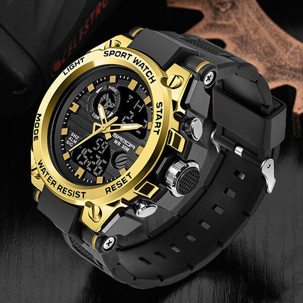 TitanGuard | Orologio militare multifunzionale da uomo - Oro - watches - Concept Palermo