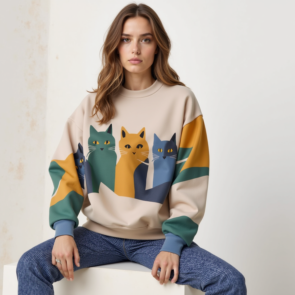 Kyla | Maglione Kattens Måneskin - - - Concept Palermo