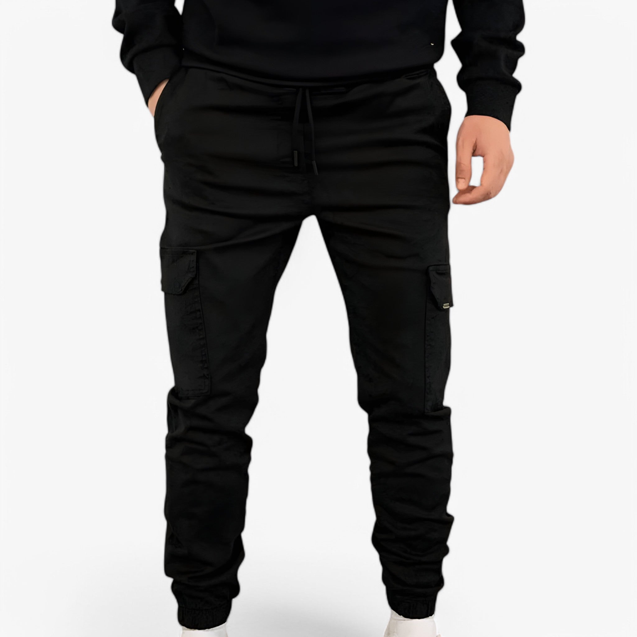 Henrik | Pantaloni cargo - Trendy e confortevole (1 acquisto 1 gratis) - Nero - - Concept Palermo