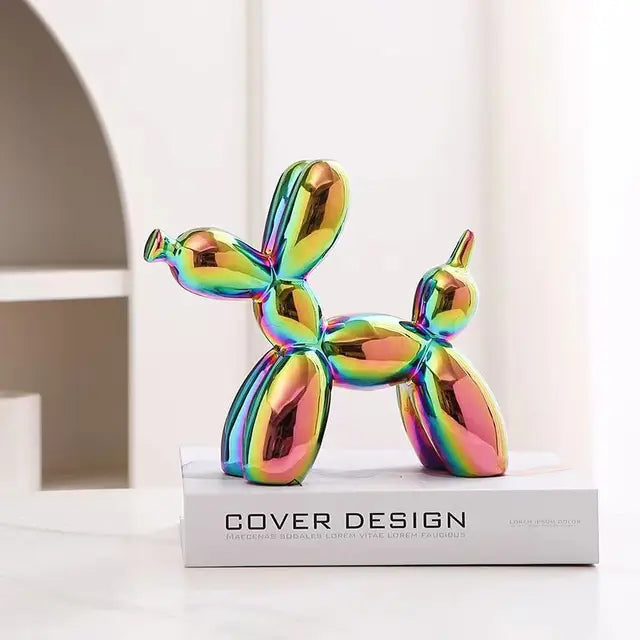 PuffyPooch - Scultura di Cane Pallone - Multicolore - home - Concept Palermo