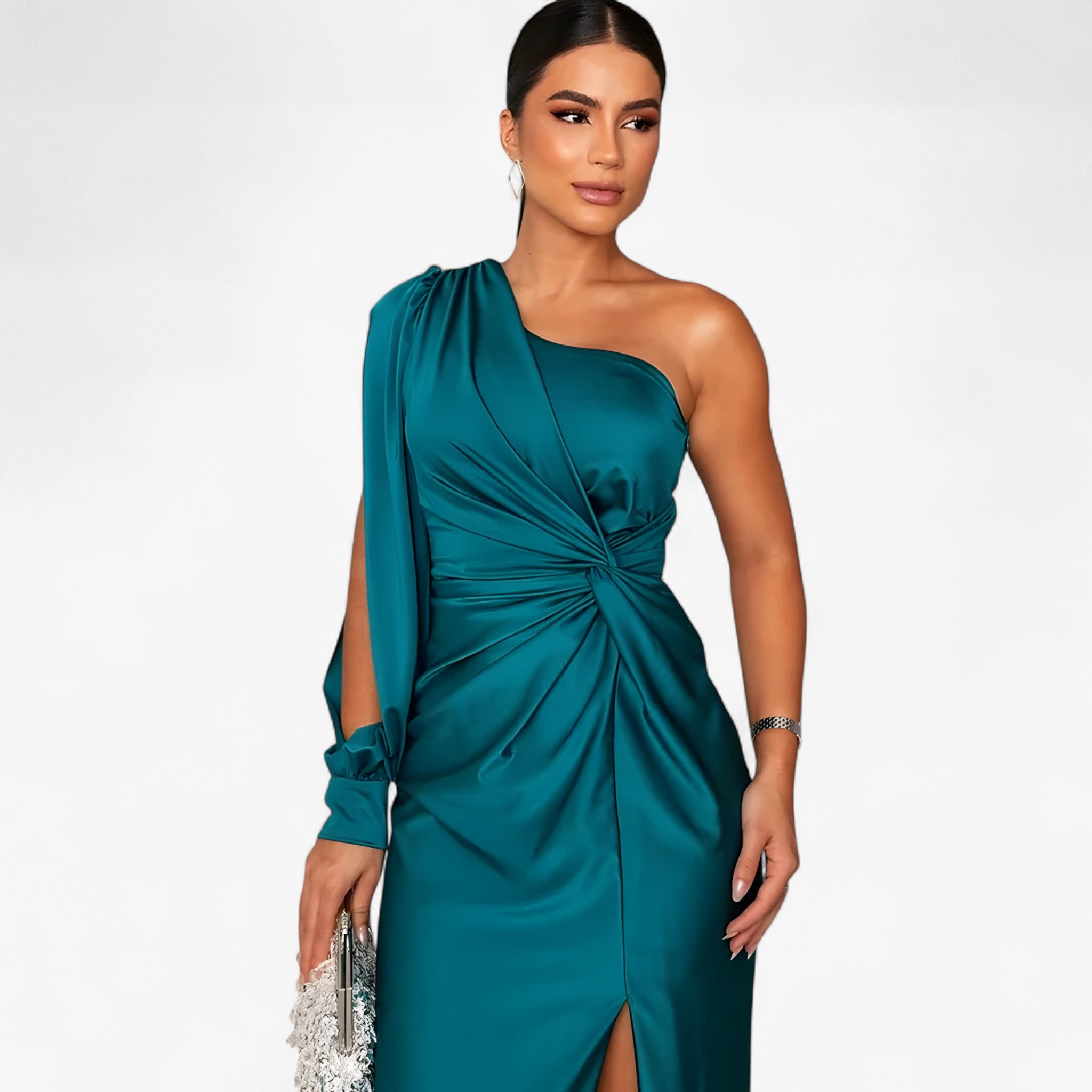 Camilla | Abito in raso per donne