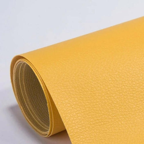 Easyrepair - Cerotti in cuoio autoadesivi - Giallo - new_for_google - Concept Palermo
