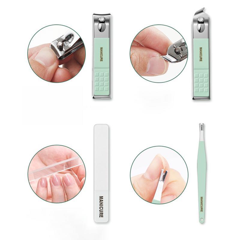 NailClipp - Set di manicure professionale - - manicure tool set nail tools - Concept Palermo