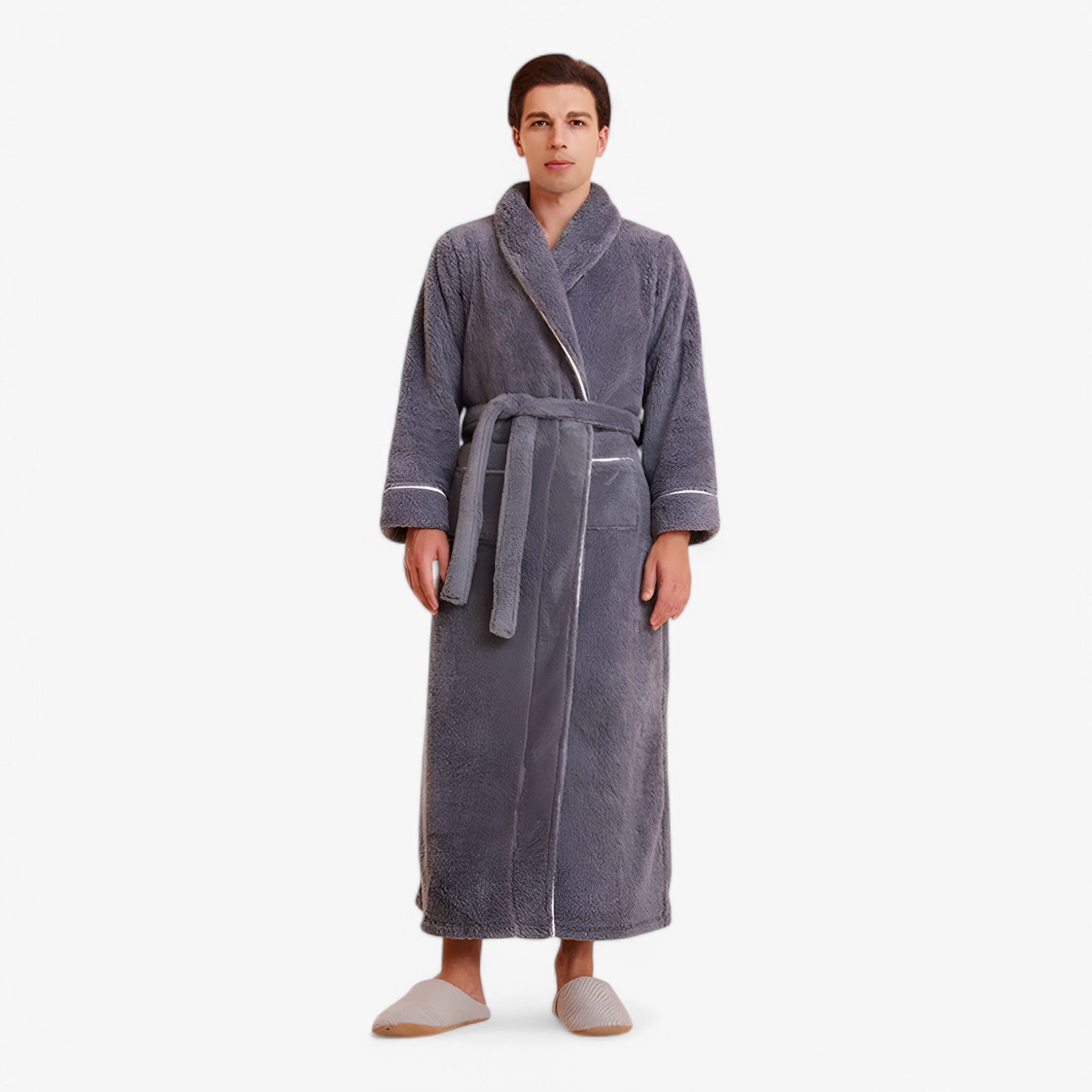 Jessy | Accappatoio - Maschio grigio scuro - Home Decor - Concept Palermo