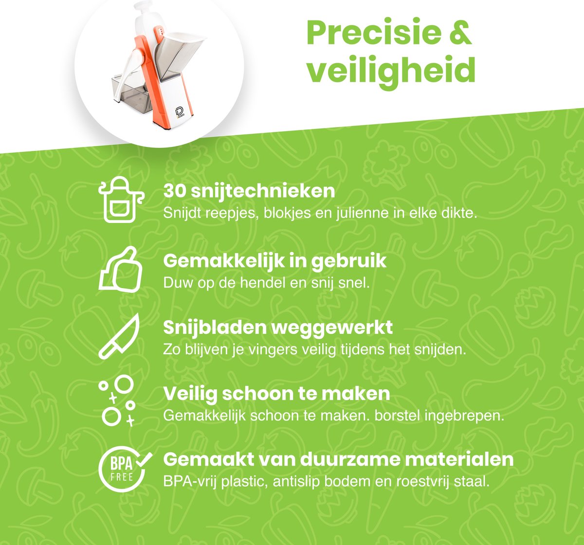 Mandoline™ | Taglia e trita le verdure alla perfezione! - - kitchen slicers slicers - Concept Palermo