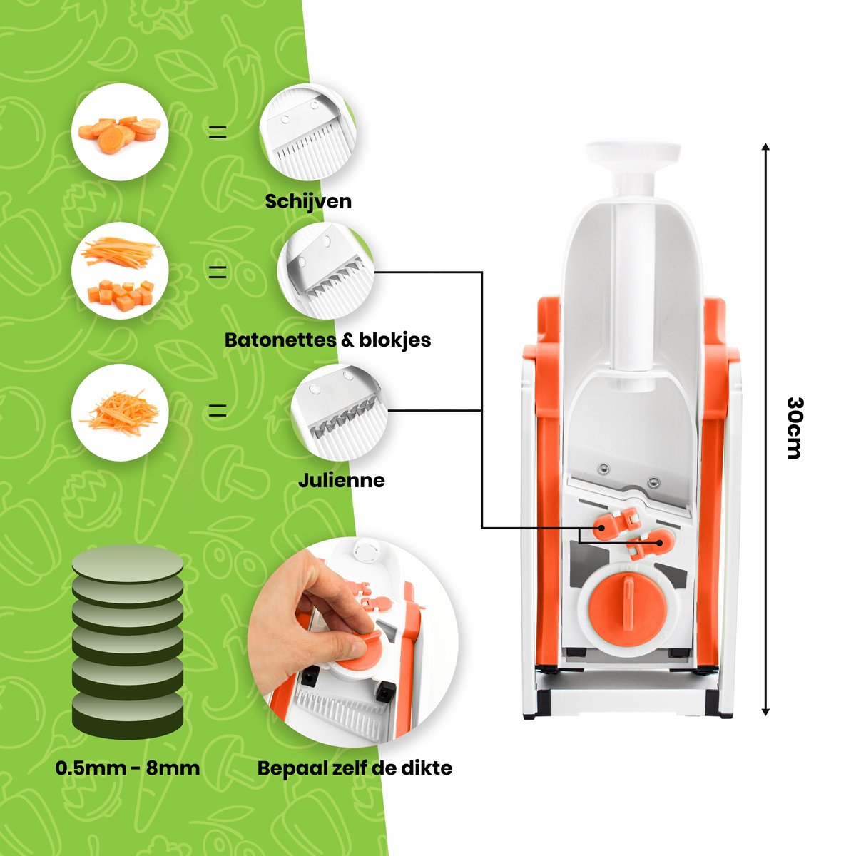 Mandoline™ | Taglia e trita le verdure alla perfezione! - - kitchen slicers slicers - Concept Palermo