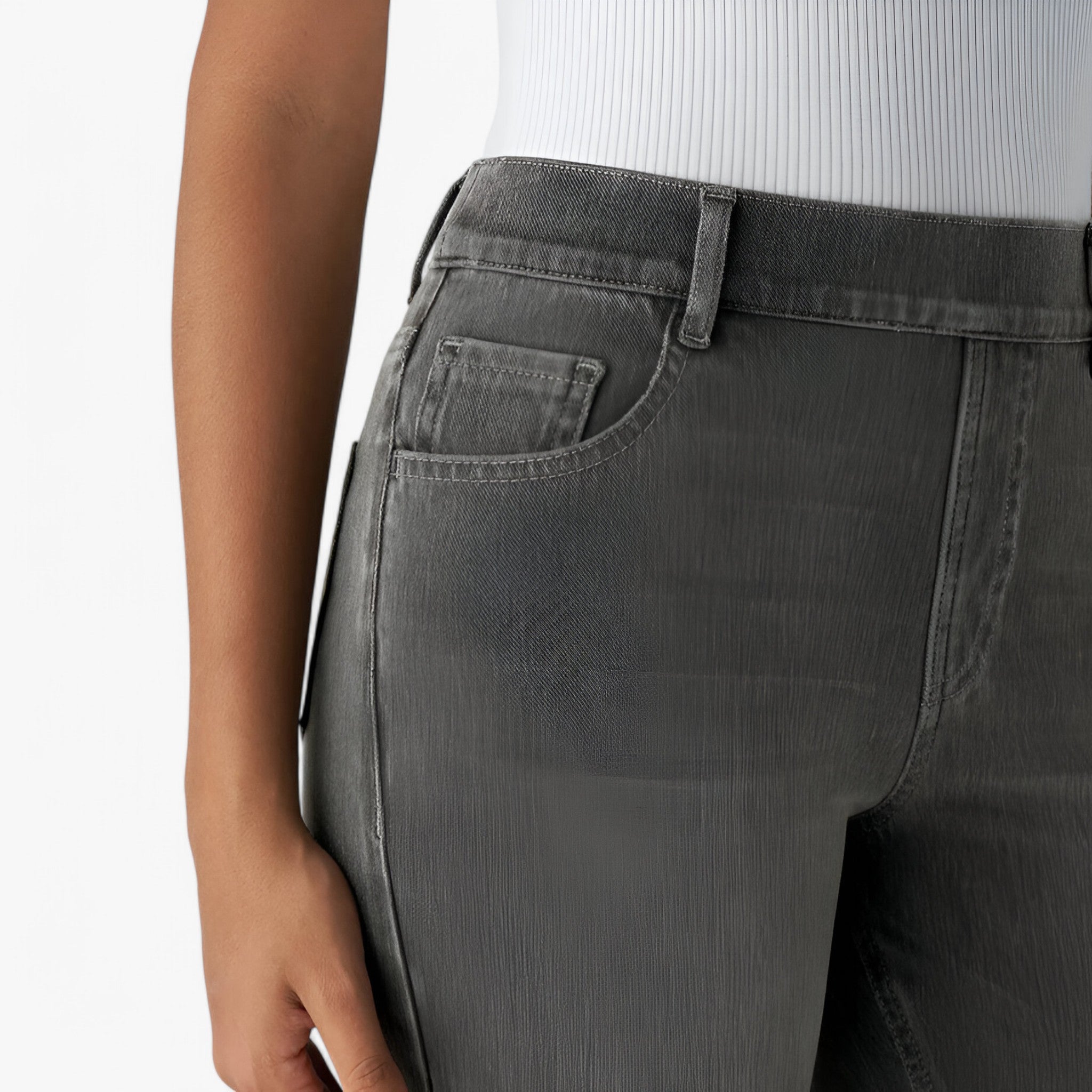 Nina | Pantaloni a vita alta - Elasticizzati e Confortevoli - - - Concept Palermo