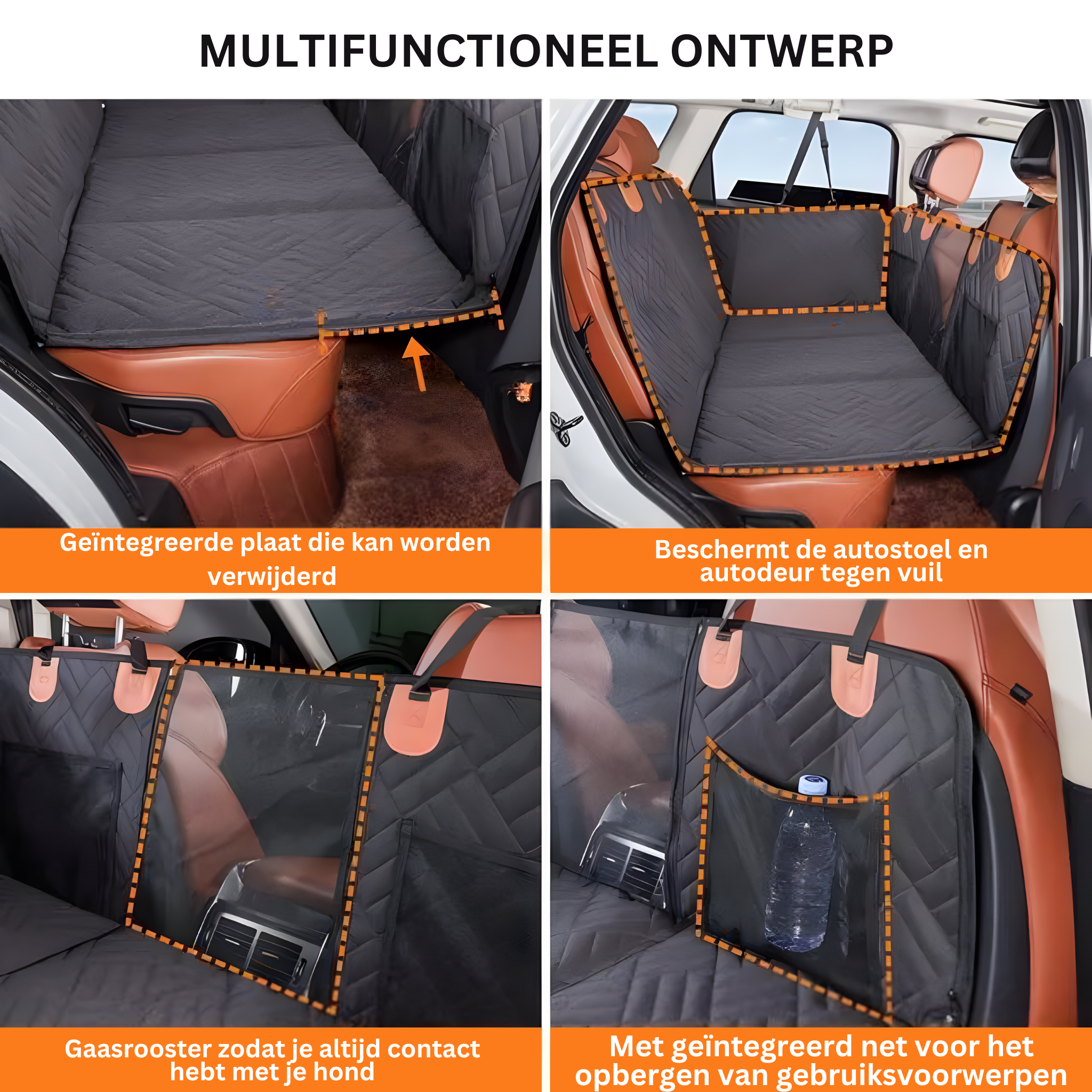 Hartboden | Sedile auto estensibile per cani - Comodo e sicuro per il tuo cane quando viaggi - - dogs - Concept Palermo