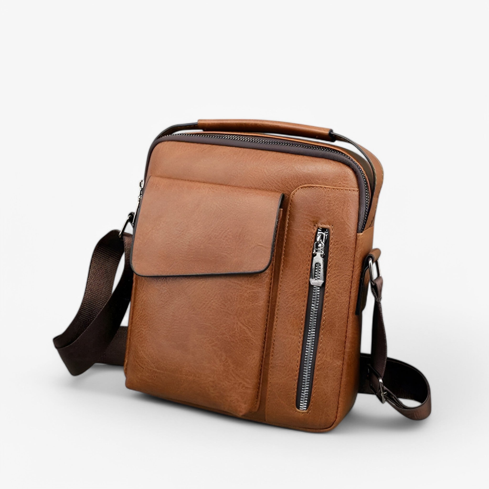 Prestige™ – Borsa a Spalla in Pelle Luxe per Stile e Funzionalità - - business casual Elegant new - Concept Palermo