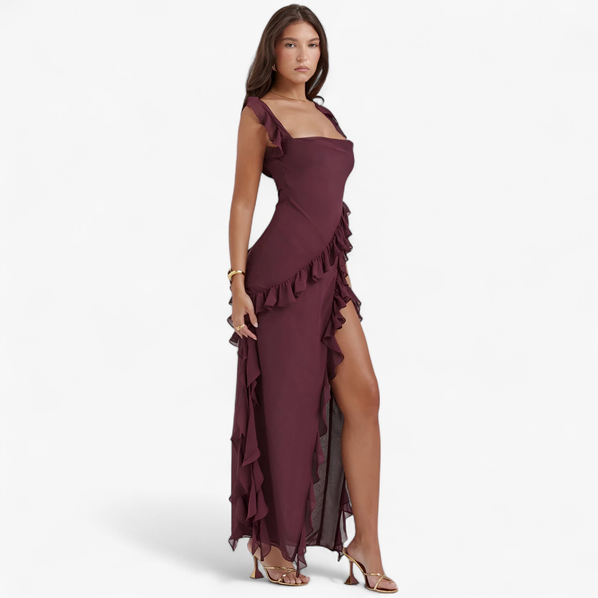 Elvira | Abito lungo – Look estivo audace ed elegante - - - Concept Palermo