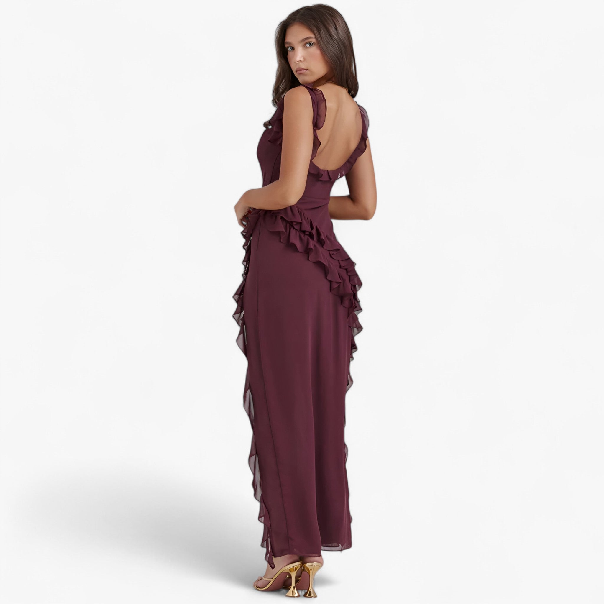 Elvira | Abito lungo – Look estivo audace ed elegante - - - Concept Palermo