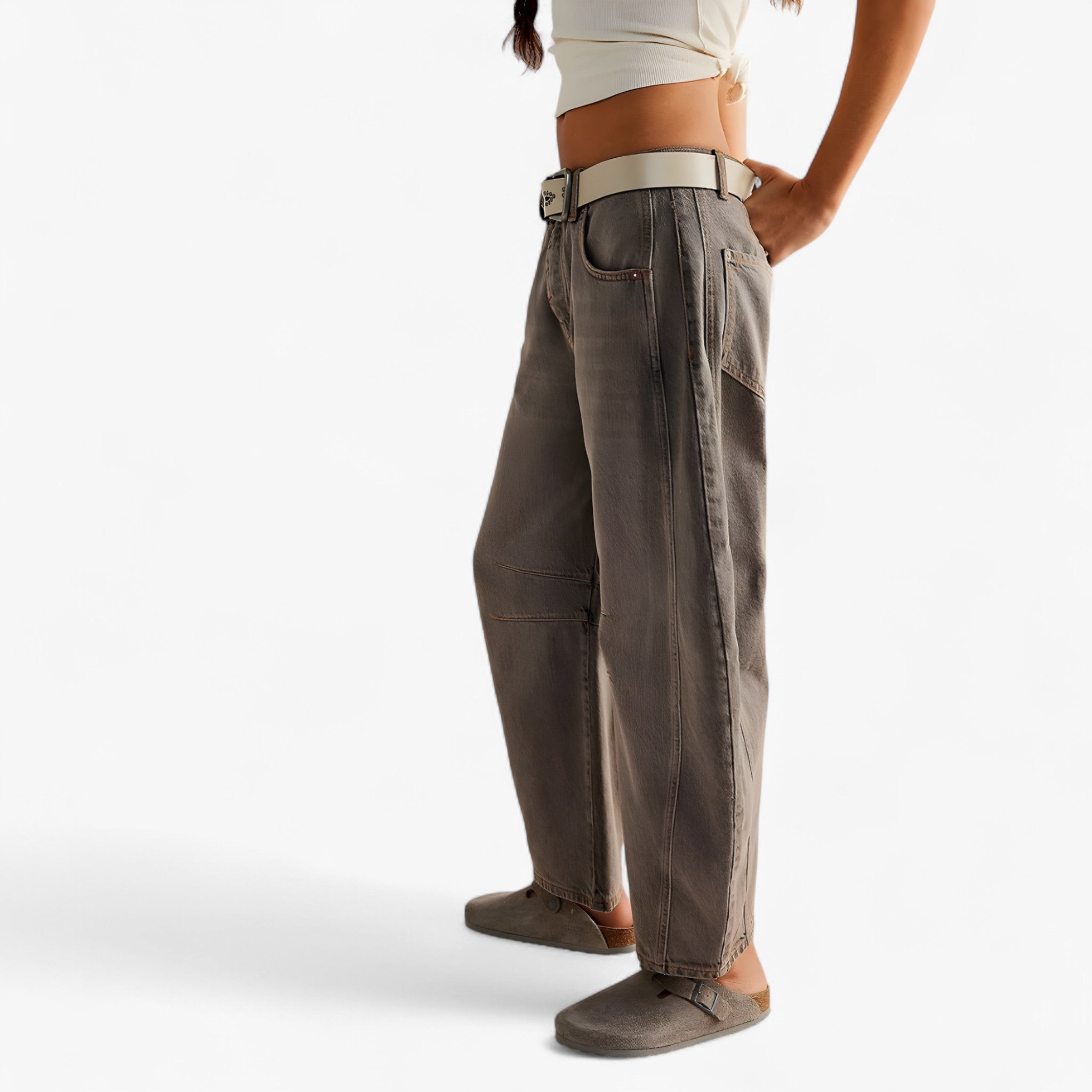 Salve | Jeans a Gamba Larga - - Jean - Concept Palermo