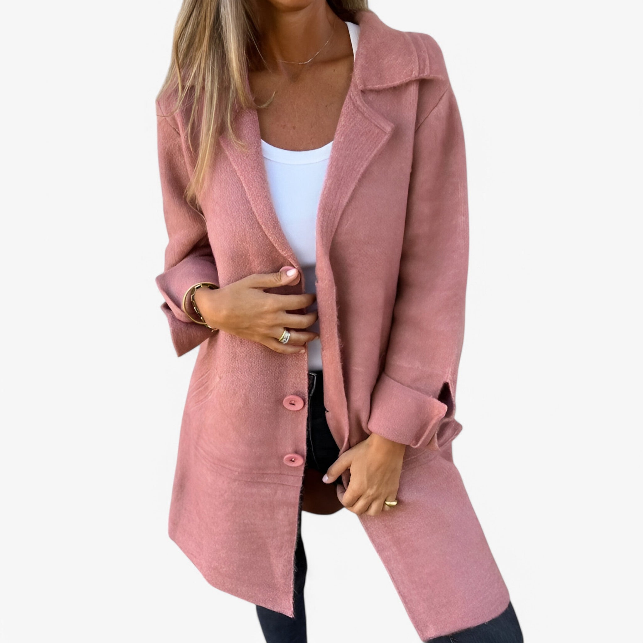 Milena | Giacca di lana - Alla moda e calda - - blazer Coat WOMEN - Concept Palermo