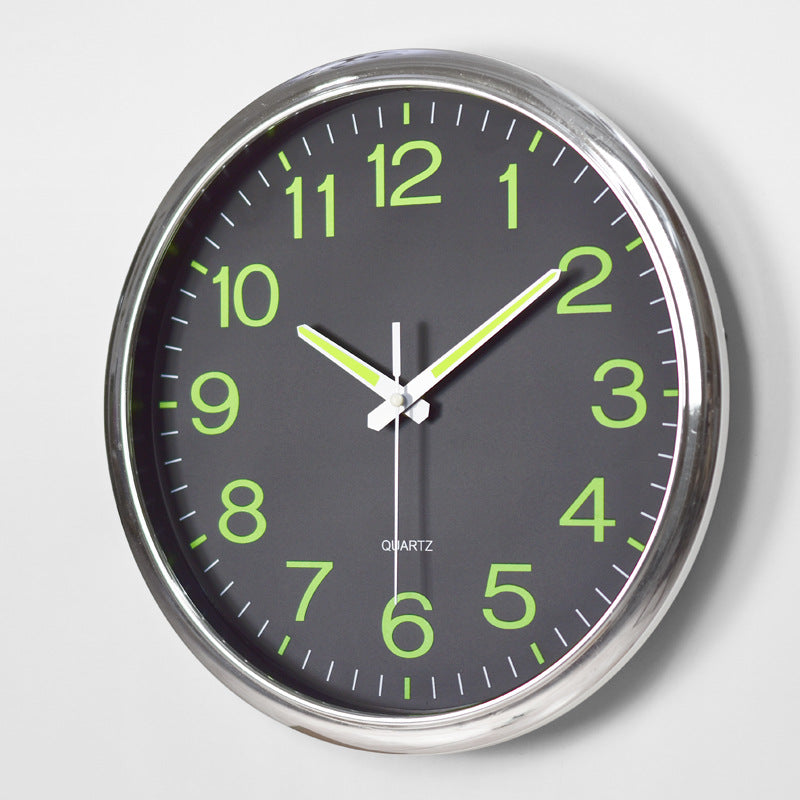 Orologio da parete luminoso e silenzioso | 30 cm Segnatempo silenzioso - Aggiunge splendore ed eleganza silenziosa al tuo spazio - - Wall Clock wall clocks - Concept Palermo