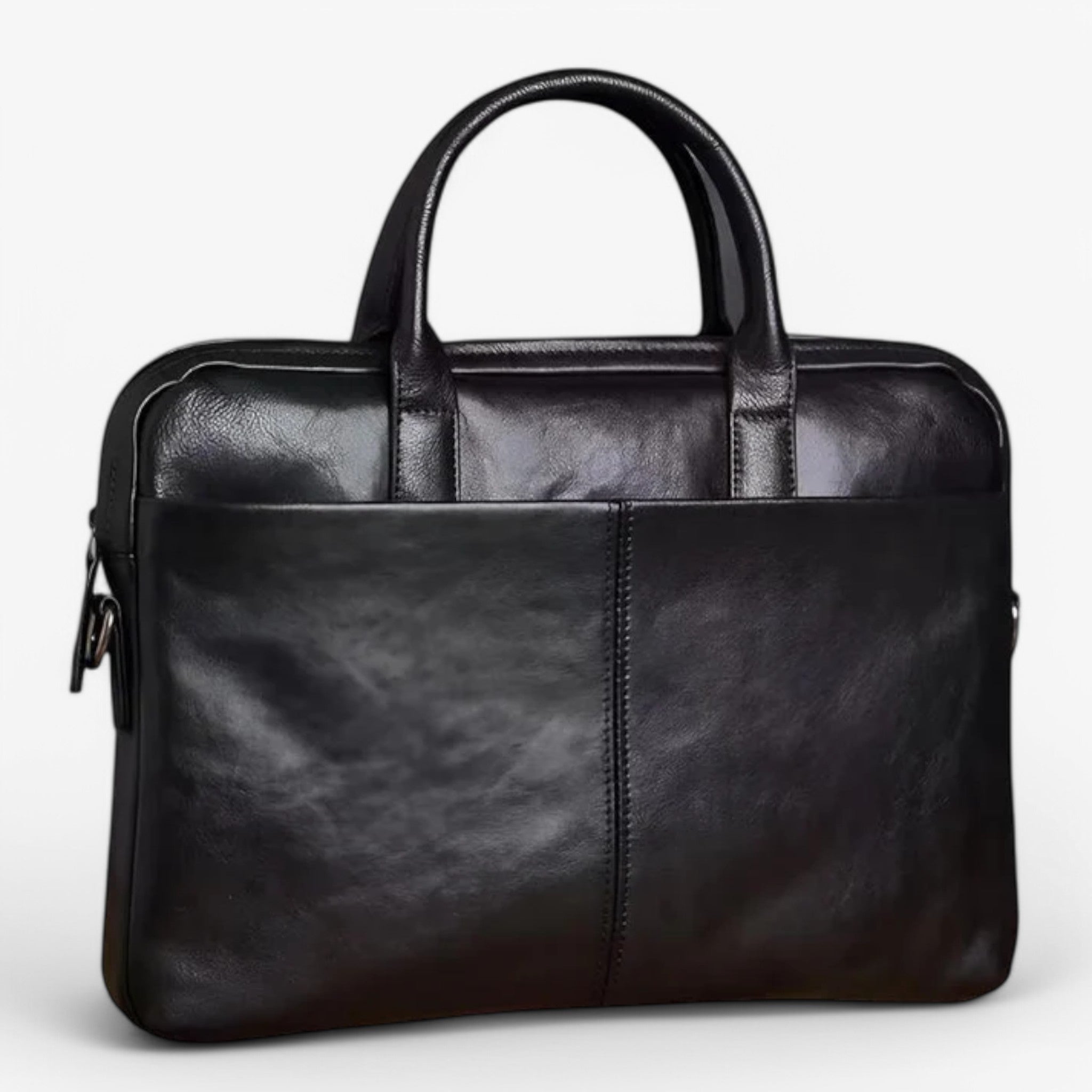Marco | Borsa in Pelle con Tracolla - Nero - - Concept Palermo