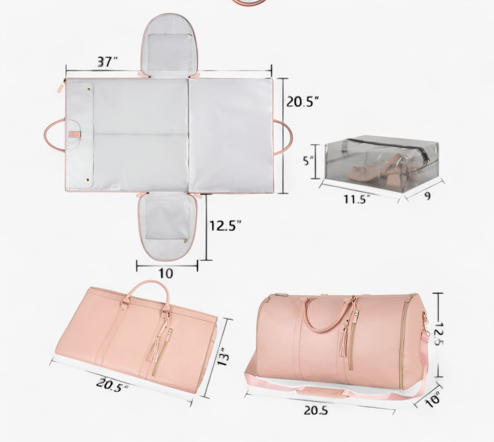 VOYAGER - Valigia - Pieghevole per ulteriore spazio di archiviazione - - Casual bag women women - Concept Palermo