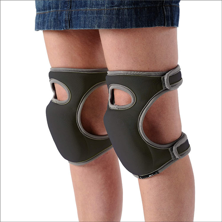 KneeGuard Pro: protezioni confortevoli per il giardino e l'artigianato - Nero - knee pads - Concept Palermo