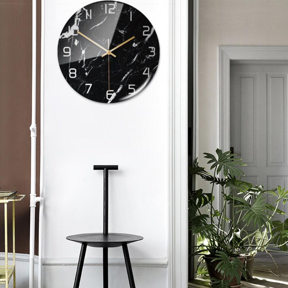 Orologio in marmo senza tempo - - clocks - Concept Palermo