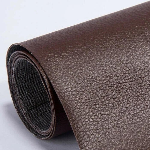 Easyrepair - Cerotti in cuoio autoadesivi - Marrone scuro - new_for_google - Concept Palermo