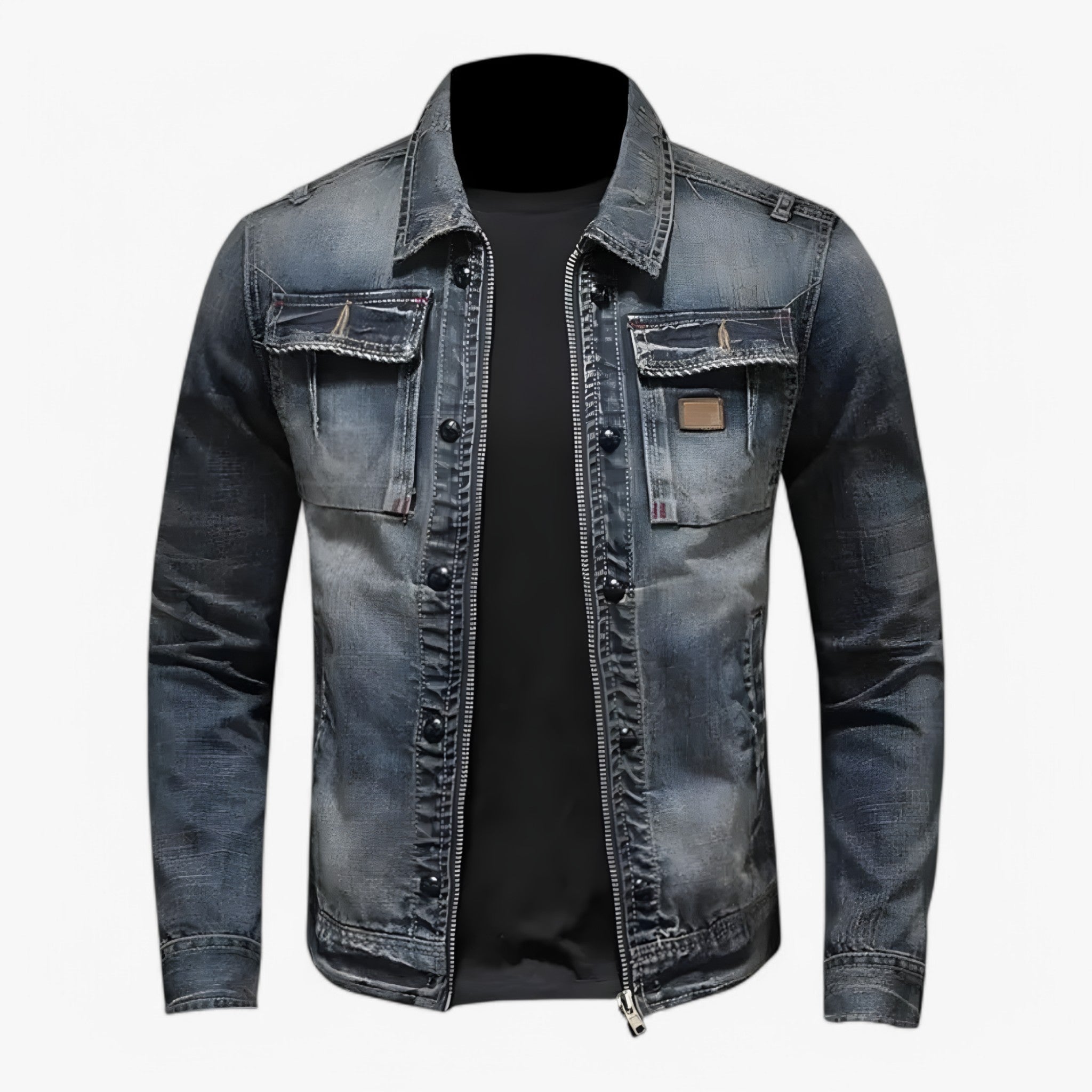 Allan | Giacca di Jeans Elegante - - 121 - Concept Palermo