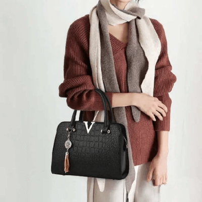 Borsa in pelle di coccodrillo - - Bags handbags Women's handbags - Concept Palermo