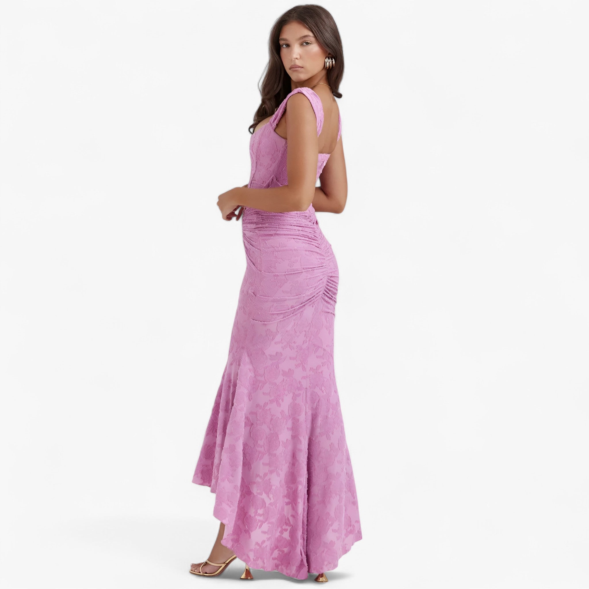 Clara | Abito midi aderente – Vestibilità elegante e valorizzante - - - Concept Palermo