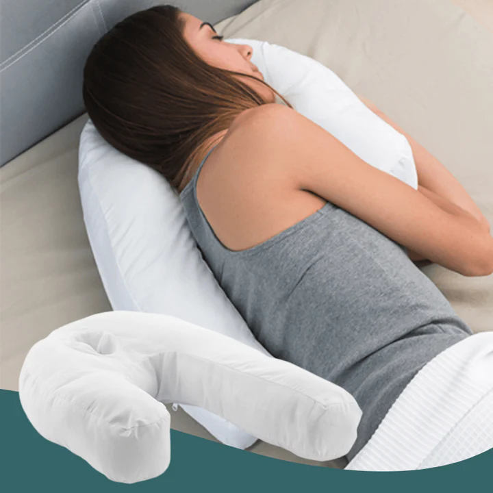 SleepPro | Cuscino ortopedico per dormire sul fianco | Materiale ipoallergenico - - Back pain pillow neck pillow Orthopedic pillow Pillow Side pillow Side sleeper pillow - Concept Palermo