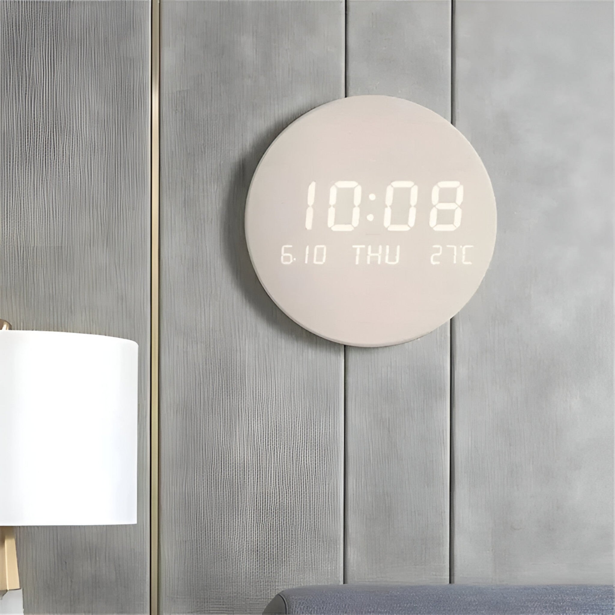 Marek | Orologio da parete digitale a LED - - P237 wall clock - Concept Palermo