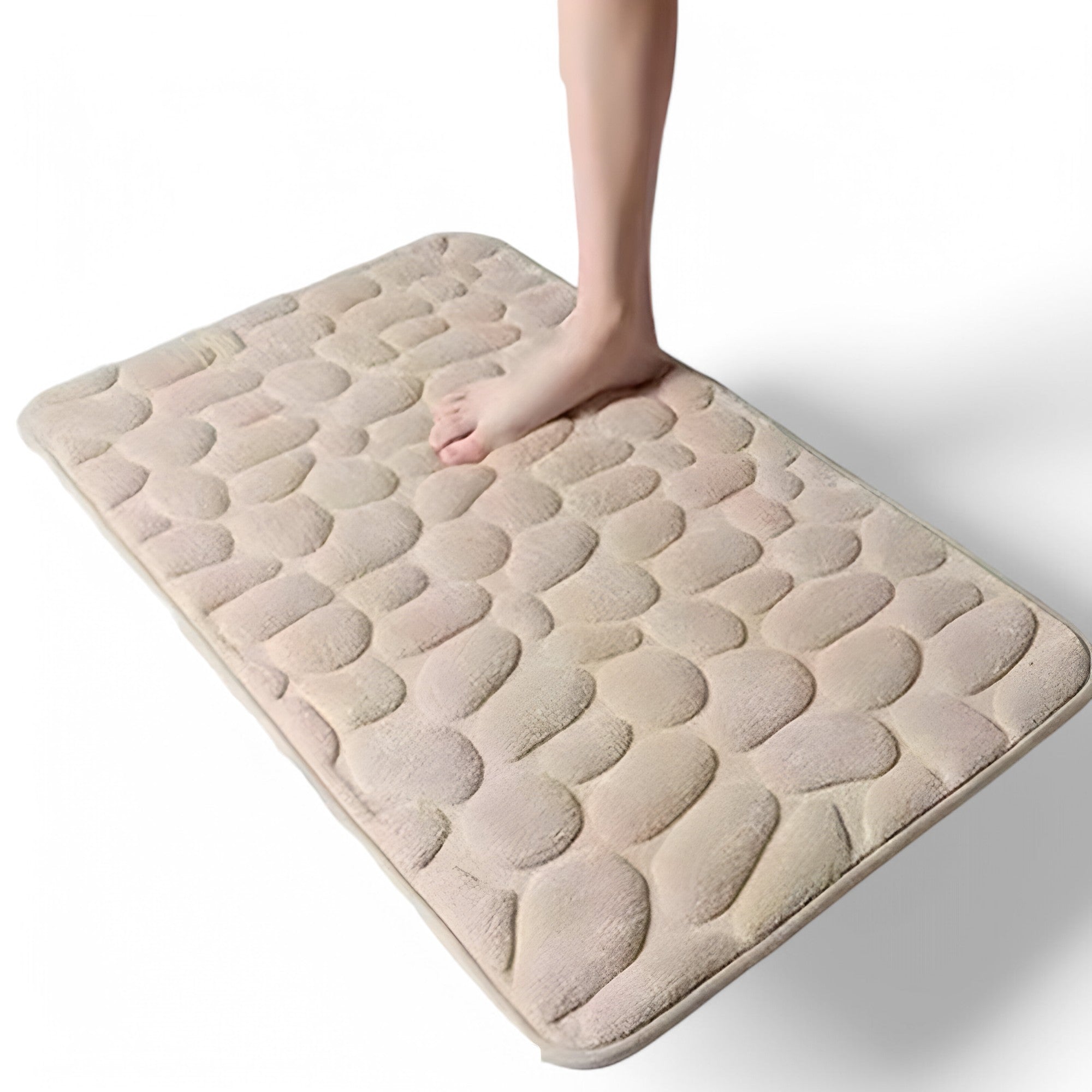 Loe | tappeto da bagno assorbente - tappetino antiscivolo per bagno e toilette - Cammello - aitest badkamer - Concept Palermo