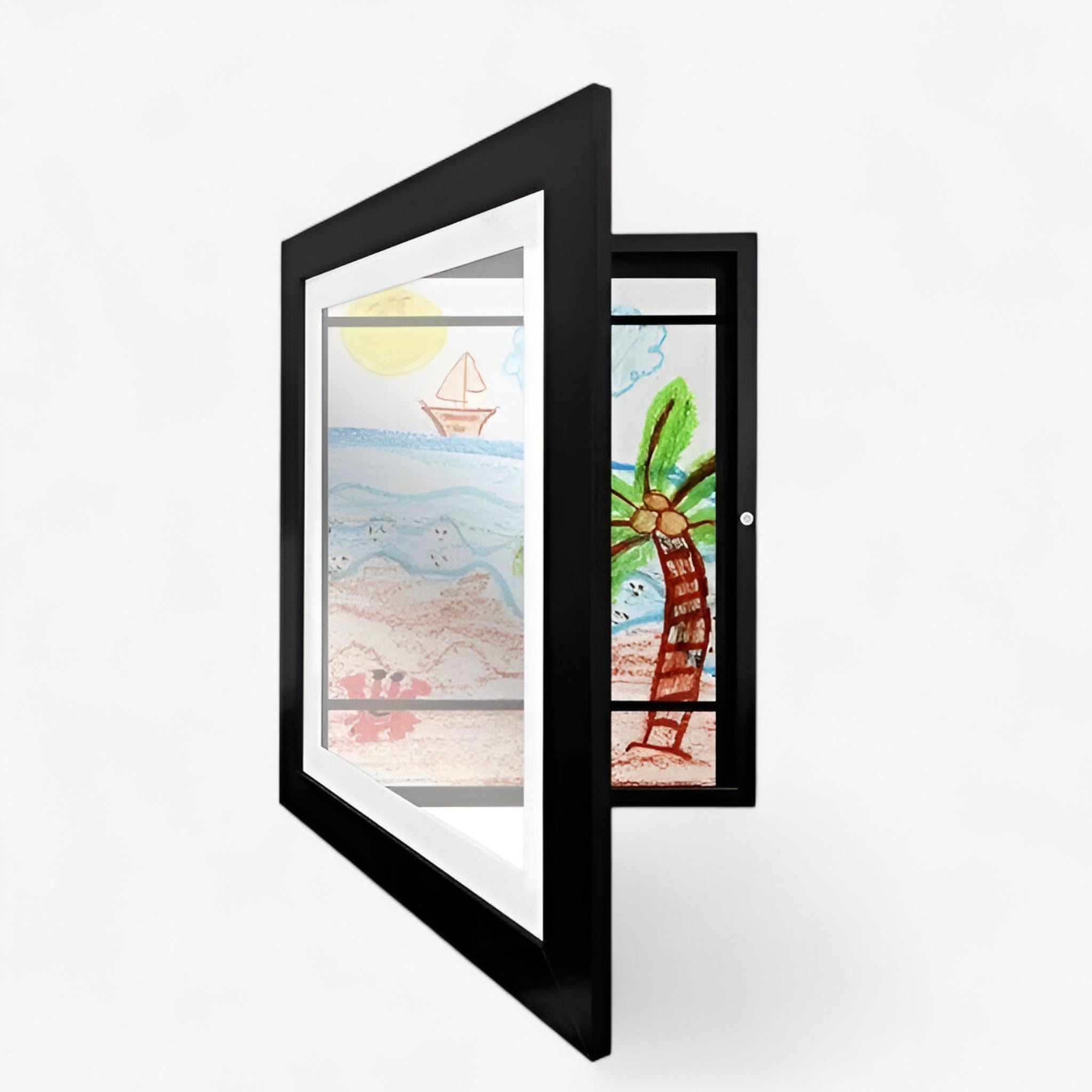 Cornice per Arte dei Bambini | Conserva tutte le opere d'arte dei tuoi figli! - Nero (ULTIMA SCORTE) - art frame DIY kids kids art - Concept Palermo