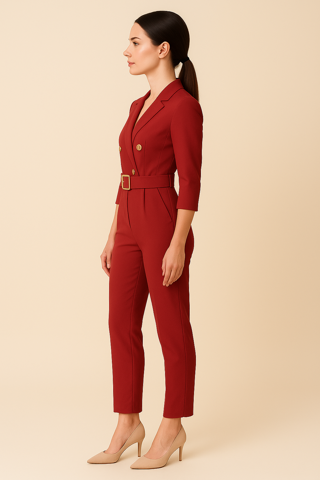 Livia | Tuta su misura con dettagli eleganti - - 12/28/2024 Summer/Jumpsuit - Concept Palermo