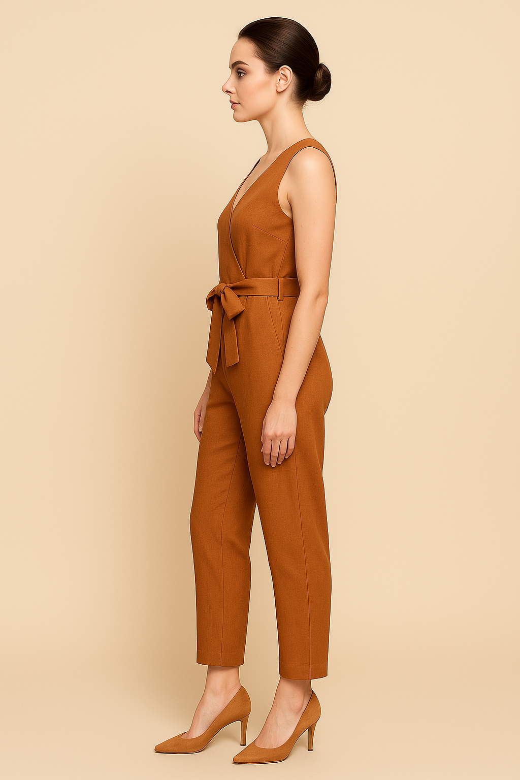 Irene | Tuta elegante a gamba affusolata senza maniche - - 12/28/2024 Summer/Jumpsuit - Concept Palermo