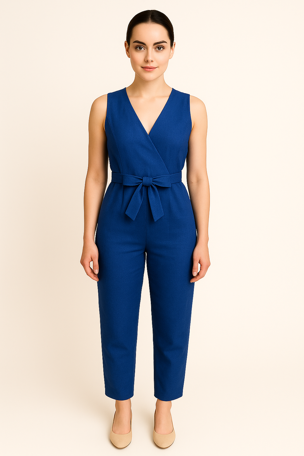 Irene | Tuta elegante a gamba affusolata senza maniche - - 12/28/2024 Summer/Jumpsuit - Concept Palermo
