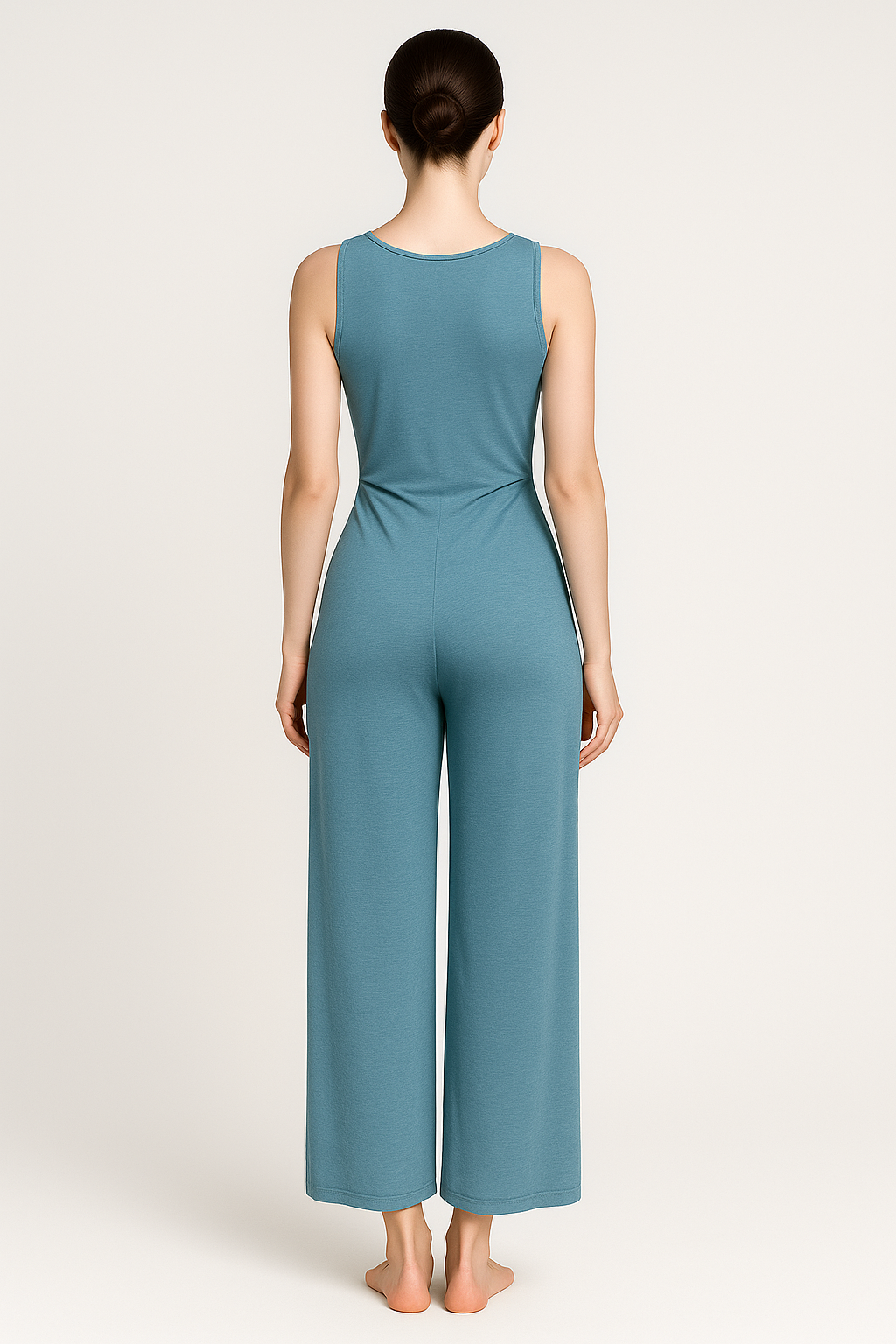 Lia | Tuta estiva con scollo a V e cintura annodata - - 12/28/2024 GOOD jumpsuit Summer/Jumpsuit - Concept Palermo