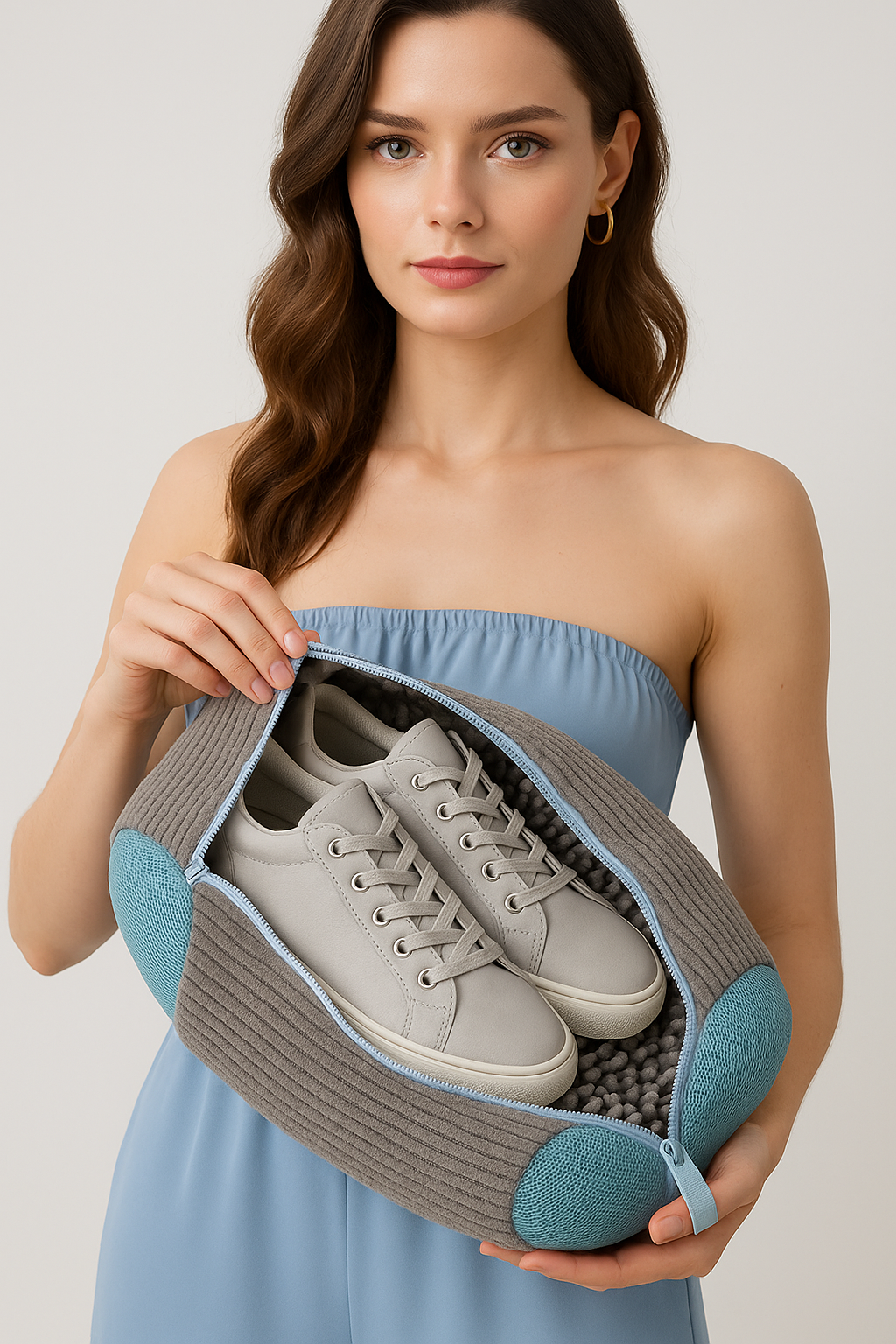 Mason | Sacco protettivo per il bucato delle scarpe da ginnastica con interno morbido per tutti i tipi di scarpe - - gadgets schoenen schoenhoes schoenovertrek - Concept Palermo