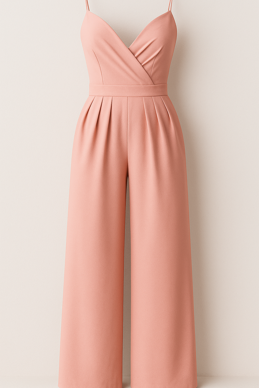 Lillian | Tuta Elegante con Spalline Sottili e Pantaloni a Palazzo - Rosa - 12/28/2024 Summer/Jumpsuit - Concept Palermo