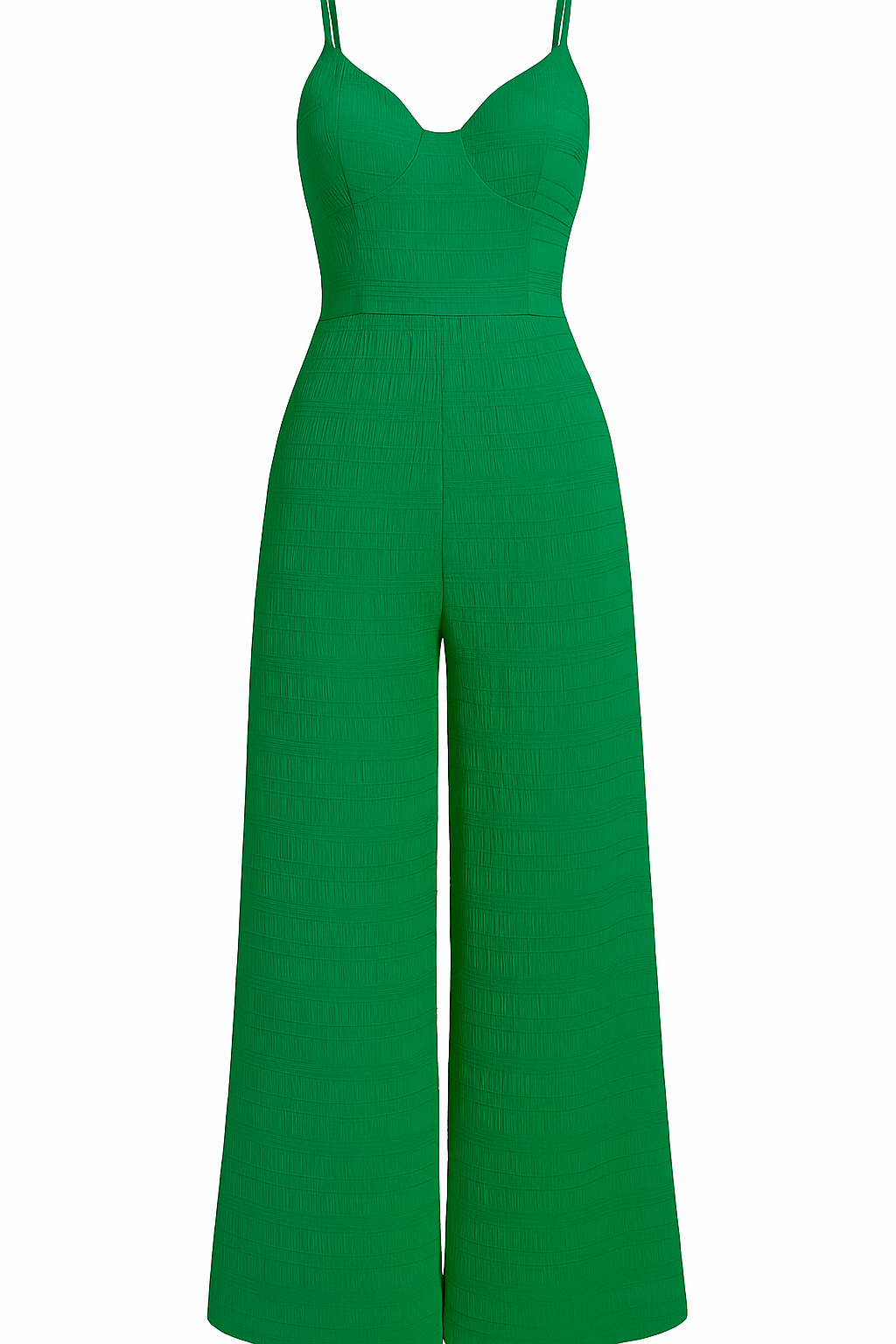 Julie | Tuta estiva con spalline sottili e nodo sulla schiena - Verde - female dress Maxi Dresses soft fabric dress summer dress trendy dress women's dress - Concept Palermo