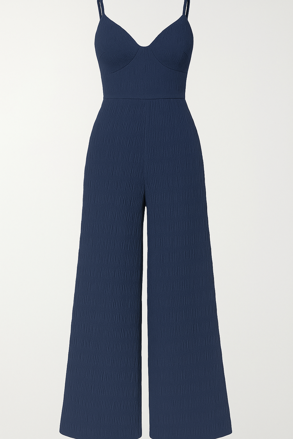 Julie | Tuta estiva con spalline sottili e nodo sulla schiena - Blu Navy - female dress Maxi Dresses soft fabric dress summer dress trendy dress women's dress - Concept Palermo