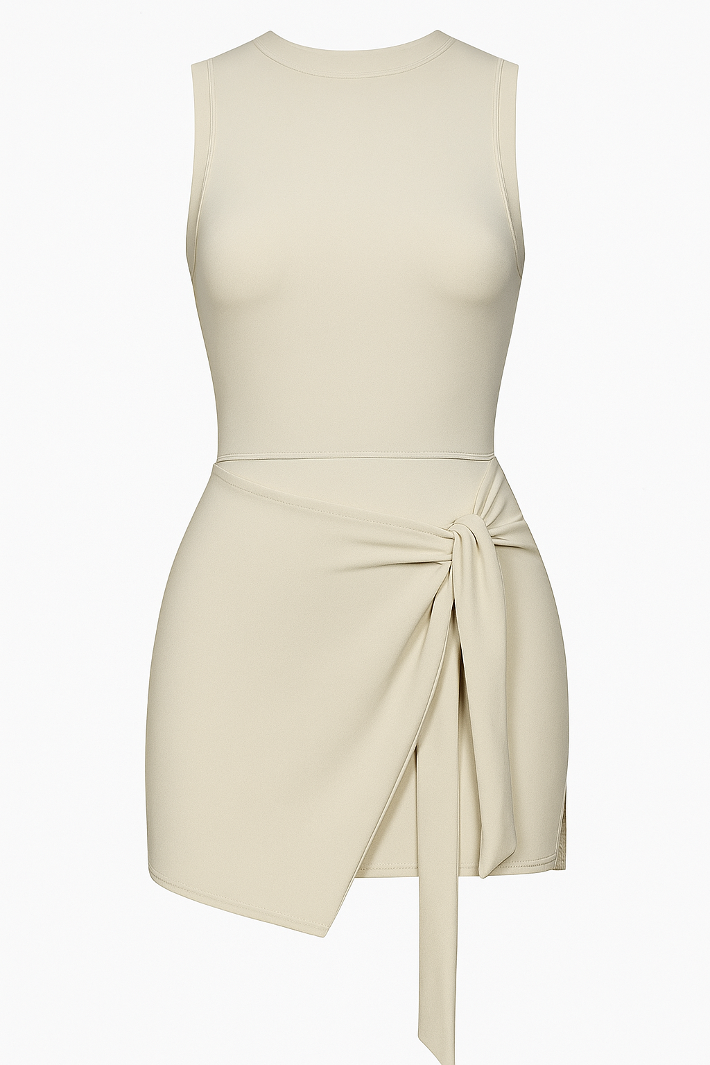 Jade | Abito Sportivo con Gonna Avvolgente – Eleganza Atletica - Avena e albicocca - Casual/Sporty tuta sportiva uomo - Concept Palermo