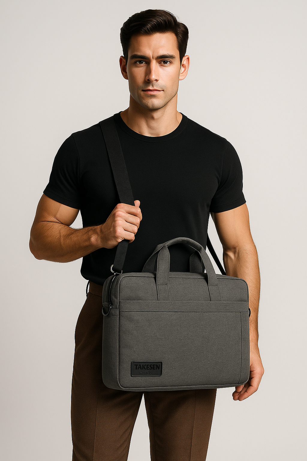 Milano | Borsa Porta PC Impermeabile con Tracolla Regolabile - - new_for_google - Concept Palermo
