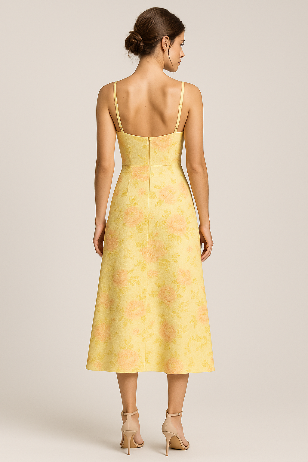 Mary | Vestito estivo a fiori con spalline a spaghetto - - Dresses & Jumpsuits Holiday Season Maxi Dresses Sommerkleid(Summer Dress) Spring/Summer Women - Concept Palermo