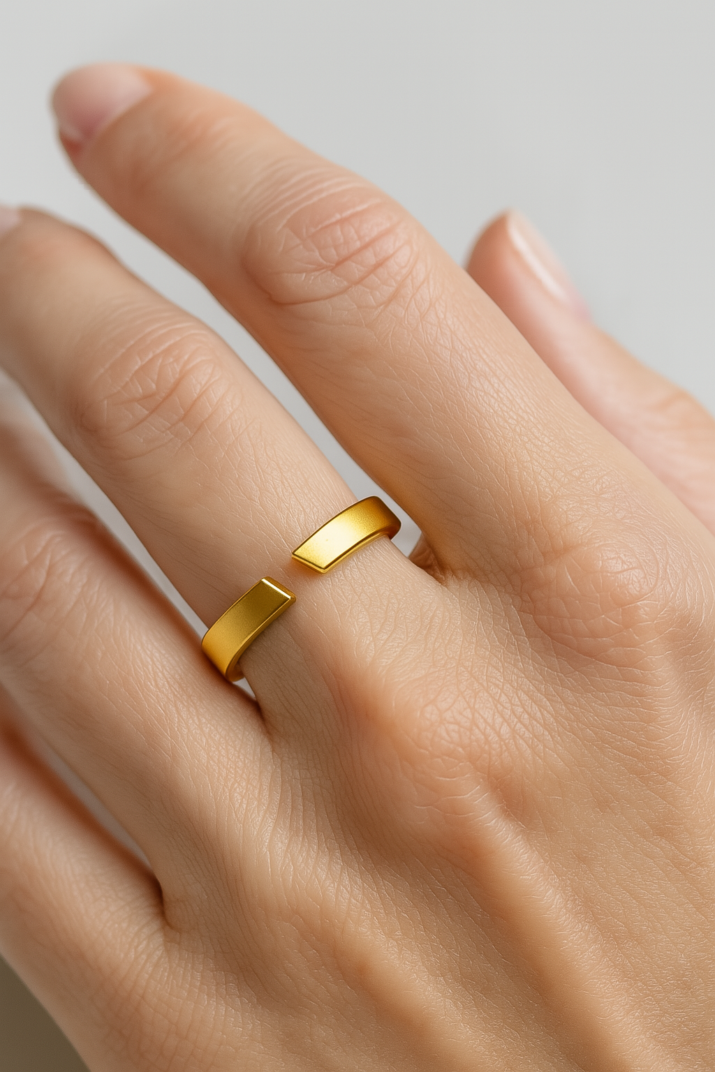 Anello regolabile in oro/argento - - 33% __label:Bestseller basicz bestseller30d bfrestock daily beater Edelstahl - Concept Palermo