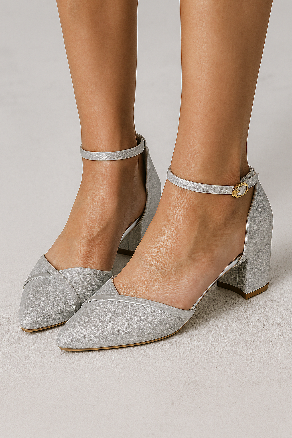 Helena | Scarpe décolleté eleganti con tacco blocco in colori raffinati - - Frauen Sandalen Summer - Concept Palermo