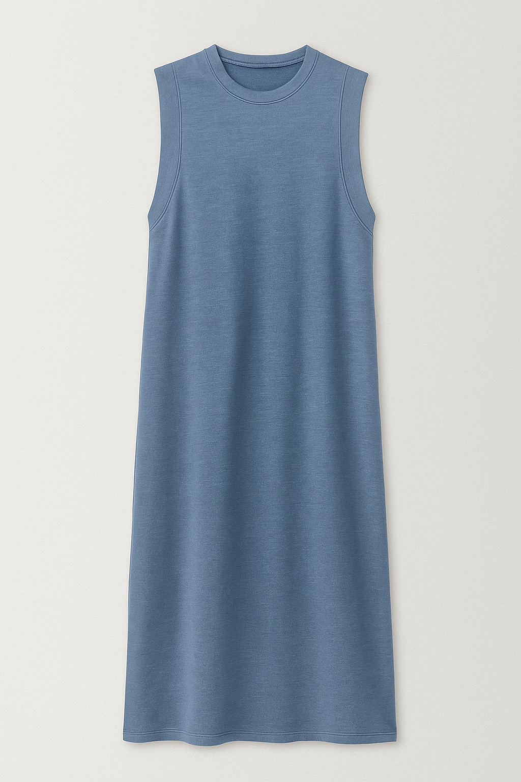 Phoebe | Gonna Lunga Estiva Casual con Spacco Donna - Blu Denim - abbigliamento casual abbigliamento versatile gonna comoda gonna con spacco gonna con tasche gonna estiva gonna leggera gonna lunga casuale moda estiva stile e comfort - Concept Palermo