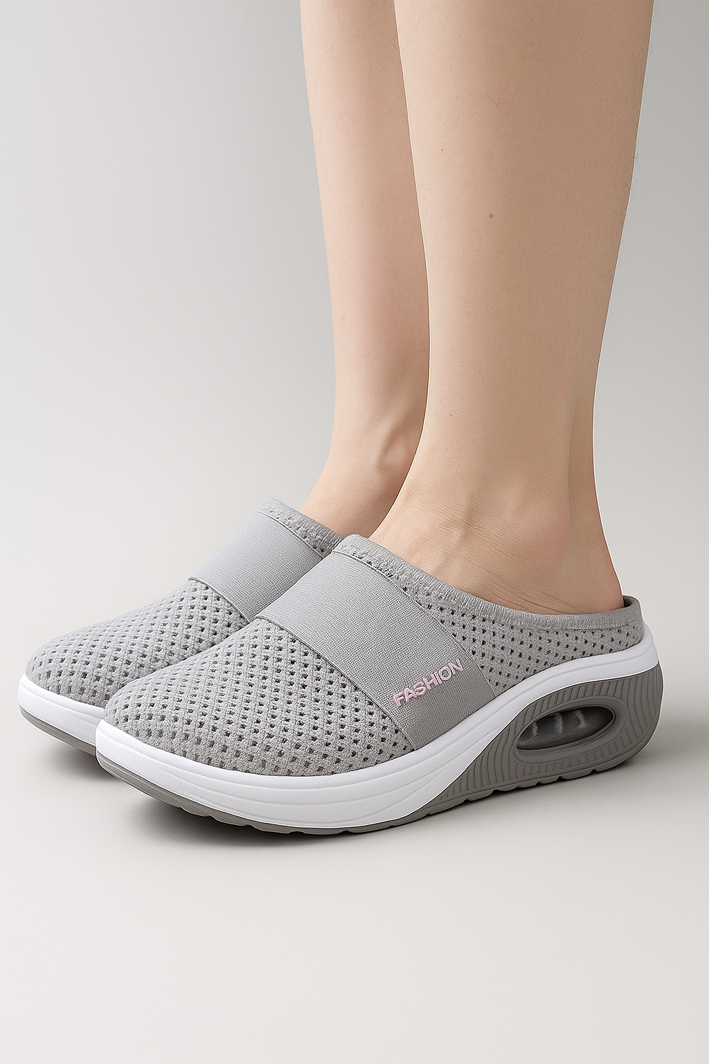 AeroFlex | Parrucca slip-on in mesh con piattaforma e suola imbottita ad aria - - Shoes - Concept Palermo